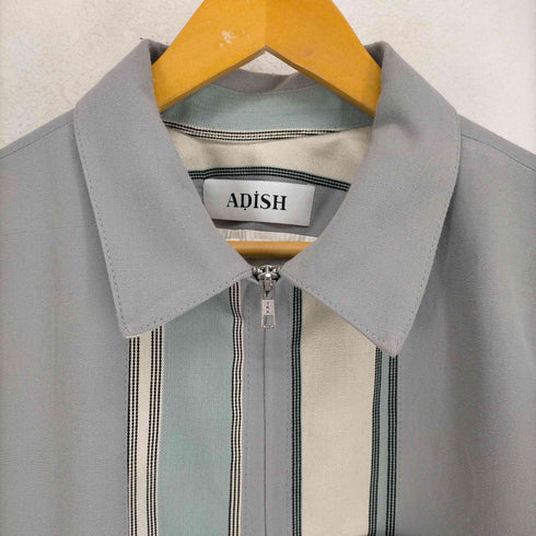 アディッシュ ADISH ストライプジップブルゾン メンズ JPN:M