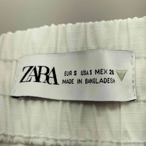ザラ ZARA フロント リップストップ ミニスカート レディース JPN:S