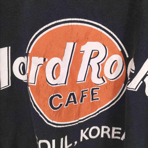 ハードロックカフェ Hard Rock Cafe SEOUL KOREA プリント S/S Tシャツ メンズ