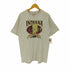 00S FRUIT OF THE LOOMボディ INDIANA クラックプリント S/S Tシャツ メンズ import:XL