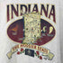 00S FRUIT OF THE LOOMボディ INDIANA クラックプリント S/S Tシャツ メンズ import:XL