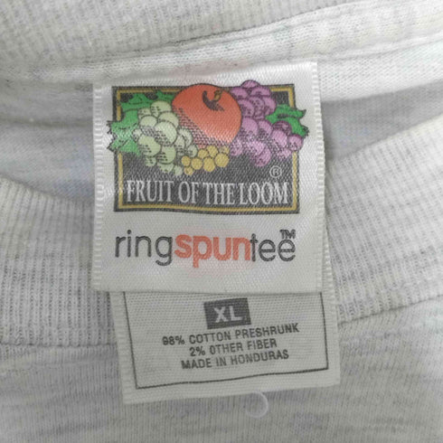 00S FRUIT OF THE LOOMボディ INDIANA クラックプリント S/S Tシャツ メンズ import:XL