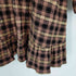 ザラ ZARA ラメチェックフリルワンピース レディース import:S