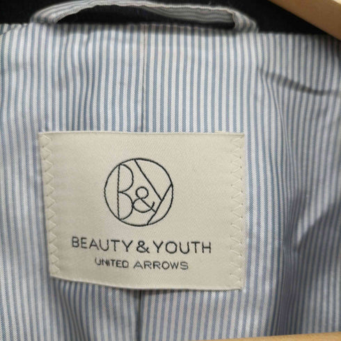 ビューティーアンドユースユナイテッドアローズ BEAUTY & YOUTH UNITED ARROWS メルトン タイト Pコート メンズ import:L