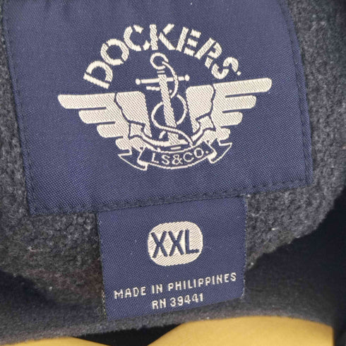 ドッカーズ DOCKERS 裏地フリース ポリナイロンシェルジャケット DULON ZIPPER メンズ import:XXL