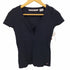 トミーヒルフィガー TOMMY HILFIGER ヴィンテージ レースアップ デザイン ワンポイント コットン スパンデックス トップス レディース import:S