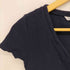 トミーヒルフィガー TOMMY HILFIGER ヴィンテージ レースアップ デザイン ワンポイント コットン スパンデックス トップス レディース import:S