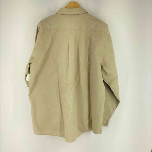 エルエルビーン L.L.Bean 90-00s フラップポケット コットンL/Sシャツ メンズ import:XL -REG