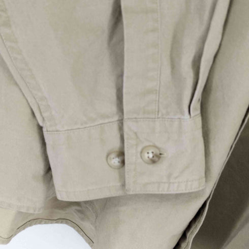 エルエルビーン L.L.Bean 90-00s フラップポケット コットンL/Sシャツ メンズ import:XL -REG