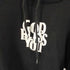 イグザンプル EXAMPLE GOD BLESS YOU 両面プリントプルオーバーパーカー メンズ JPN:XL