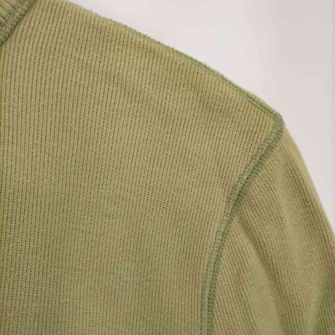 エディーバウアー Eddie Bauer 00s ハーフジップ コットンニット メンズ import:M