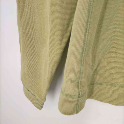 エディーバウアー Eddie Bauer 00s ハーフジップ コットンニット メンズ import:M