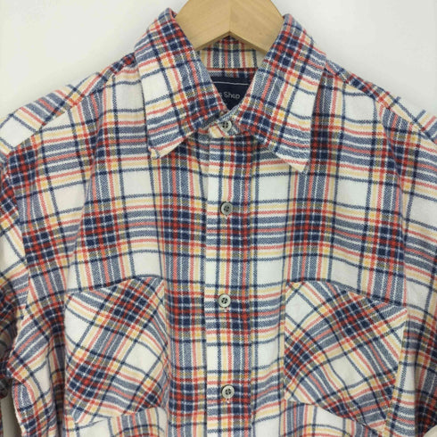 ジェーシーペニー JC Penney コットンネルチェックシャツ メンズ import:M
