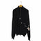 オーワイ OY SIDE ZIPPER POLA LOGO KNIT メンズ