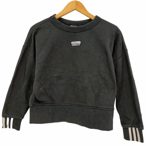 アディダスオリジナルス adidas Originals VOCAL SWEAT リブスリーライン クルーネックスウェット レディース XS