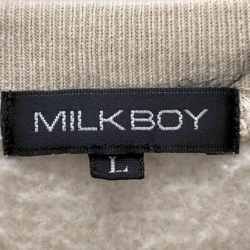 ミルクボーイ MILKBOY LET IT BURN SWEATS メンズ JPN:L