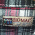 ビッグマック BIG MAC コットンネルチェックシャツ メンズ import:L