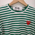 プレイコムデギャルソン PLAY COMME des GARCONS Striped T-Shirt メンズ JPN:M