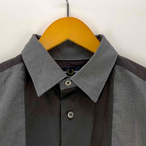 フレッドペリー FRED PERRY PANELLED SHIRT メンズ JPN:XS