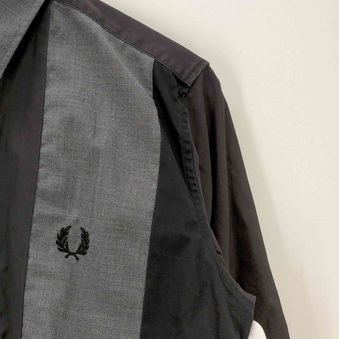 フレッドペリー FRED PERRY PANELLED SHIRT メンズ JPN:XS