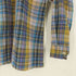 Mens Fashion デカ襟 チェックシャツ メンズ