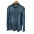 トミージーンズ tommy jeans スナップボタン デニムシャツ メンズ import:XXL