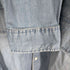 トミージーンズ tommy jeans スナップボタン デニムシャツ メンズ import:XXL