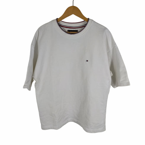 トミーヒルフィガー TOMMY HILFIGER クルーネック コットンスウェットシャツ メンズ import:L