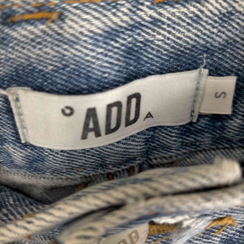 エーディーディーソウル ADD SEOUL リメイク テーパードデニムパンツ メンズ JPN:S