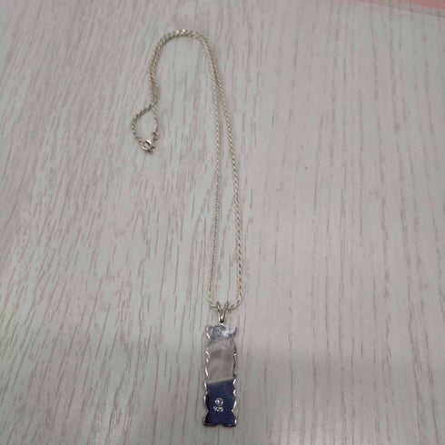 925刻印 フラワーモチーフネックレス レディース