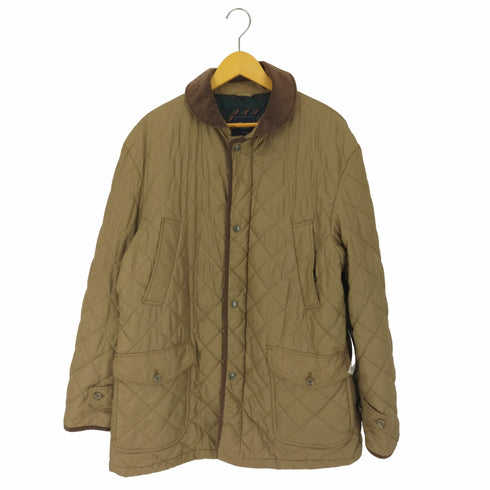ケントイントラディション Kent IN TRADITION 襟コーデュロイ ジップアップ キルティングジャケット メンズ 3L