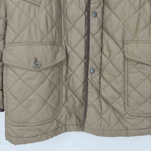 ケントイントラディション Kent IN TRADITION 襟コーデュロイ ジップアップ キルティングジャケット メンズ 3L