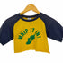 アディダス adidas 00s Y2K ラグランカットオフクルーネックTシャツ レディース JPN:M