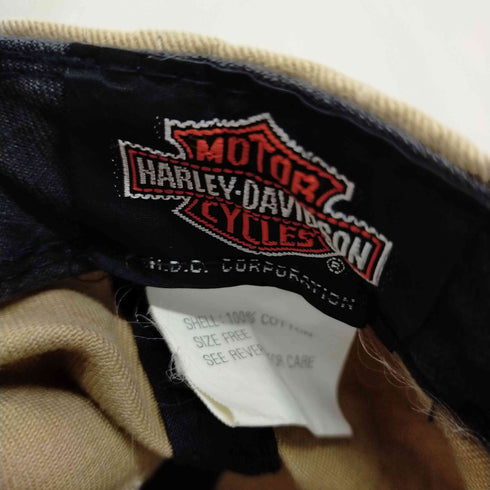 ハーレーダヴィットソン HARLEY DAVIDSON ツートンカラーキャップ メンズ
