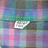 BAUMWOLLE 100% グランパシャツ プルオーバーチェックシャツ メンズ 45/46 TW144