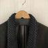 8ON8 knitted collar black wool coat メンズ import:M