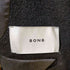 8ON8 knitted collar black wool coat メンズ import:M