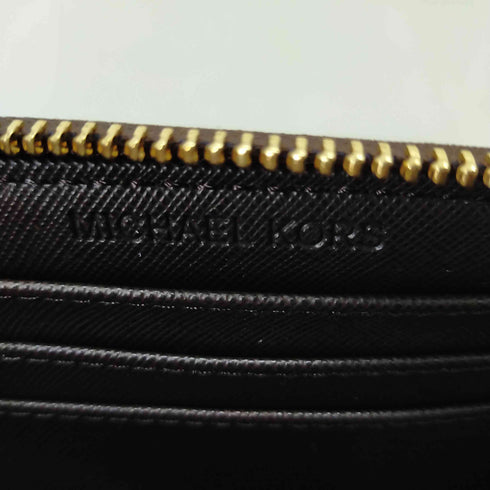 マイケルコース Michael Kors ゴールドプレートモノグラムロングウォレット レディース