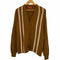 シアーズ Sears 60-70s KINGS ROAD ストライプアクリルカーディガン メンズ import:XL