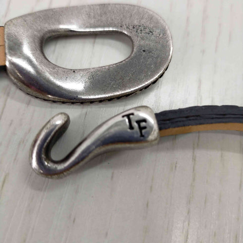TIBERIO FERRETTI ワニ革 クロコダイルチョーカー レディース
