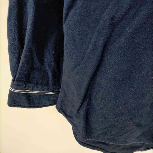 トミーヒルフィガー TOMMY HILFIGER 90-00s 刺繍 シャモアクロス エルボーパッチ シャツ メンズ import:L