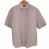 バナナリパブリック BANANA REPUBLIC バングラデシュ製 OVERSIZED FIT コットンリネン半袖シャツ メンズ import:M