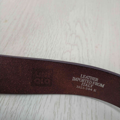 ユニクロ UNIQLO OLD 本革レザーベルト バイカー イーグルバックル メンズ