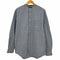 ドッカーズ DOCKERS 90-00s INDIGO ロゴ刺繍 バンドカラーチェックシャツ メンズ import:M