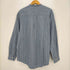 ドッカーズ DOCKERS 90-00s INDIGO ロゴ刺繍 バンドカラーチェックシャツ メンズ import:M