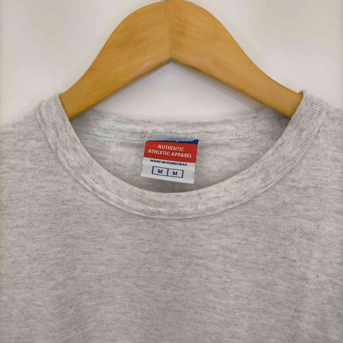 チャンピオン Champion 00s AUTHENTIC ATHLETIC APPAREL 星条旗刺繍 クルーネック半袖Tシャツ メンズ import:M
