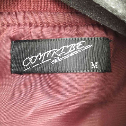 コントライブ CONTRIBE 和柄 虎 刺繍 スカジャン メンズ M