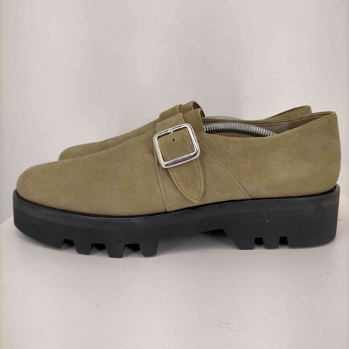 ラッドミュージシャン LAD MUSICIAN SUEDE MONK STRAP SHOES メンズ
