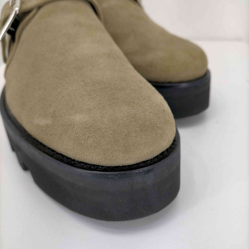 ラッドミュージシャン LAD MUSICIAN SUEDE MONK STRAP SHOES メンズ