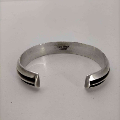 トムホーク TOM HAWK 3 LINE BANGLE STERLLING 3ラインバングル ナバホ族 NAVAJO メンズ